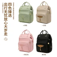 Portable Baby Diaper Bag  Large Capacity Out-of-Home Storage Bag Independent Milk Warehouse Multi-Compartment Mummy Backpack main image 3