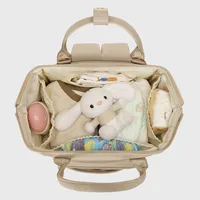 Portable Baby Diaper Bag  Large Capacity Out-of-Home Storage Bag Independent Milk Warehouse Multi-Compartment Mummy Backpack main image 4