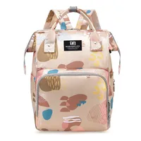 Mummy Bag  New Stylish And Lightweight Multifunctional Baby Bag Backpack Large Capacity Breastmilk Storage Mummy Backpack sku image 12