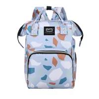Mummy Bag  New Stylish And Lightweight Multifunctional Baby Bag Backpack Large Capacity Breastmilk Storage Mummy Backpack sku image 3