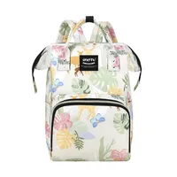 Mummy Bag  New Stylish And Lightweight Multifunctional Baby Bag Backpack Large Capacity Breastmilk Storage Mummy Backpack sku image 4