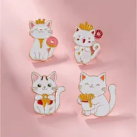 Cartoon Style Cute Cartoon Cat Alloy Plating Women's Brooches main image 6