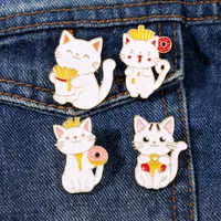 Cartoon Style Cute Cartoon Cat Alloy Plating Women's Brooches main image 1