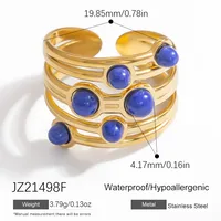 Vintage Style Simple Style Irregular 304 Stainless Steel Women's Rings sku image 6
