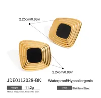 Modern Style Geometric 304 Stainless Steel Women's Rings Earrings main image 2