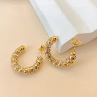 1 Pair IG Style Simple Style Artistic Geometric 304 Stainless Steel Ear Studs main image 1