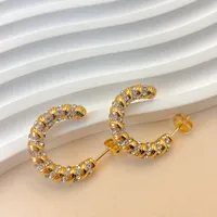 1 Pair IG Style Simple Style Artistic Geometric 304 Stainless Steel Ear Studs main image 3