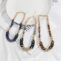 Vintage Style Classic Style Geometric Resin Iron Unisex Necklace main image 1