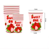 Cute Letter Strawberry PE PS Paper Artificial Decorations sku image 6