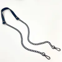 Pu Leather Metal Solid Color Bag Chain sku image 3