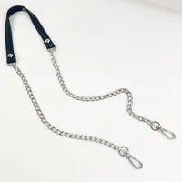 Pu Leather Metal Solid Color Bag Chain main image 4