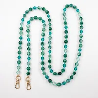 Beaded Arylic Zinc Alloy Geometric Bag Chain main image 2