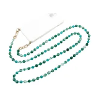 Beaded Arylic Zinc Alloy Geometric Bag Chain main image 1