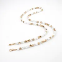 Beaded Arylic Zinc Alloy Geometric Bag Chain sku image 3