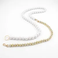 Beaded Arylic Zinc Alloy Geometric Bag Chain sku image 13