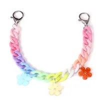 Arylic Alloy Flower Mushroom Bag Strap main image 4