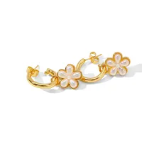 1 Pair Simple Style Commute Geometric Plating Copper Drop Earrings main image 5
