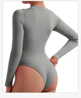 Women's Gym Yoga Casual Simple Style Streetwear Solid Color Shorts Rompers main image 5