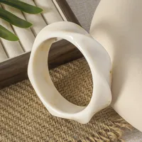 Vintage Style Irregular Resin Women's Bangle main image 5