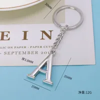 1 Piece Fashion Letter Alloy Unisex Keychain sku image 14
