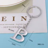 1 Piece Fashion Letter Alloy Unisex Keychain sku image 7