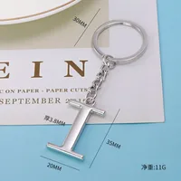 1 Piece Fashion Letter Alloy Unisex Keychain sku image 3