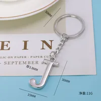 1 Piece Fashion Letter Alloy Unisex Keychain sku image 20