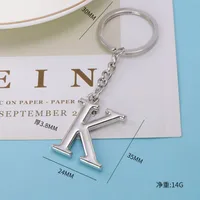 1 Piece Fashion Letter Alloy Unisex Keychain sku image 24