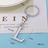 1 Piece Fashion Letter Alloy Unisex Keychain sku image 12