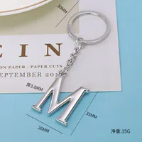 1 Piece Fashion Letter Alloy Unisex Keychain sku image 10