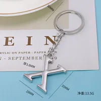 1 Piece Fashion Letter Alloy Unisex Keychain sku image 11