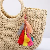 Polyester Colorful Bag Charms main image 1