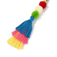 Polyester Colorful Bag Charms main image 2