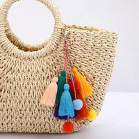 Polyester Colorful Bag Charms main image 2