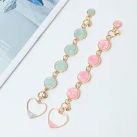 Metal Heart Shape Cute Modern Style Mobile Phone Chain Phone Cases main image 1