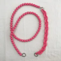 Plastic Resin Round Bag Strap sku image 1