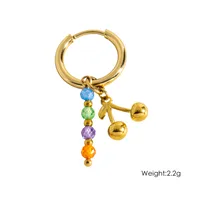 1 Piece IG Style Elegant Sweet Geometric Flower Daisy 304 Stainless Steel 14K Gold Plated Drop Earrings sku image 6