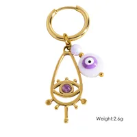 1 Piece IG Style Elegant Sweet Geometric Flower Daisy 304 Stainless Steel 14K Gold Plated Drop Earrings sku image 10