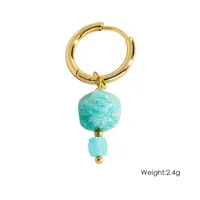 1 Piece IG Style Elegant Sweet Geometric Flower Daisy 304 Stainless Steel 14K Gold Plated Drop Earrings sku image 2