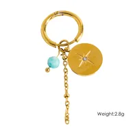 1 Piece IG Style Elegant Sweet Geometric Flower Daisy 304 Stainless Steel 14K Gold Plated Drop Earrings sku image 9
