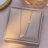 Vacation Simple Style Solid Color Titanium Steel Women's Bracelets Necklace main image 3