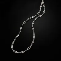 Simple Style Solid Color Titanium Steel Plating Women's Bracelets Necklace sku image 4