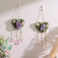 1 Piece Heart Shape Indoor Birthday Crystal Gravel Cute Romantic main image 2