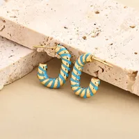 1 Pair Vintage Style Classic Style Geometric Plating 304 Stainless Steel Drop Earrings Earrings Ear Studs sku image 5