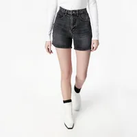 Women's Casual Daily Simple Style Solid Color Shorts Jeans main image 1