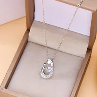 Vacation Simple Style Heart Shape Alloy Copper Women's Pendant Necklace main image 4