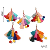 Polyester Colorful Bag Charms main image 5
