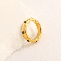 Artistic Commute Solid Color 304 Stainless Steel Women's Rings main image 3