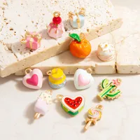 Vacation Simple Style Fruit 304 Stainless Steel Jewelry Accessories main image 3