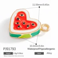 Vacation Simple Style Fruit 304 Stainless Steel Jewelry Accessories sku image 5